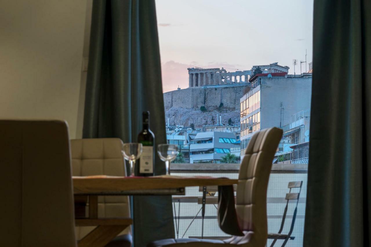 Bright 2 Bedrooms Apt. In The Heart Of Athens W Stunning Views To Acropolis Экстерьер фото